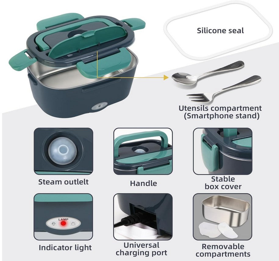 Heated Electric Lunch Box