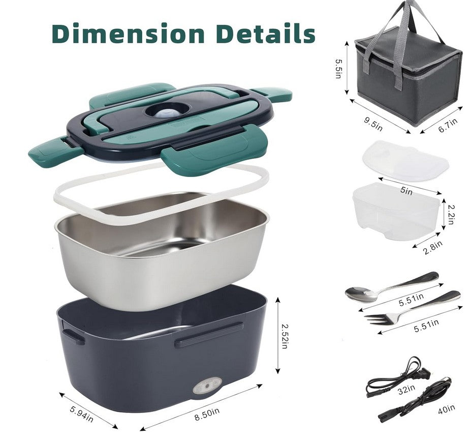 Heated Electric Lunch Box