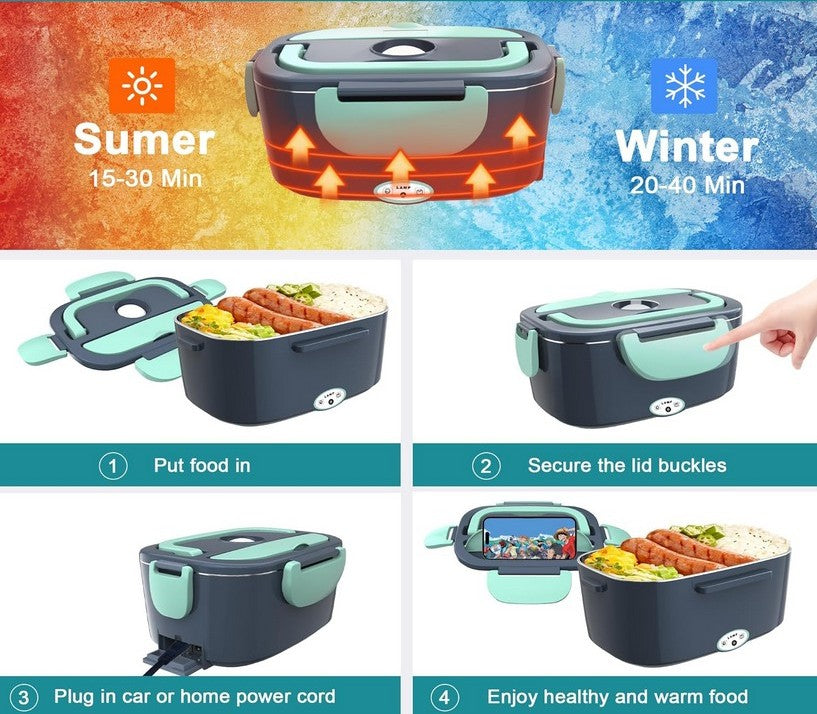 Heated Electric Lunch Box