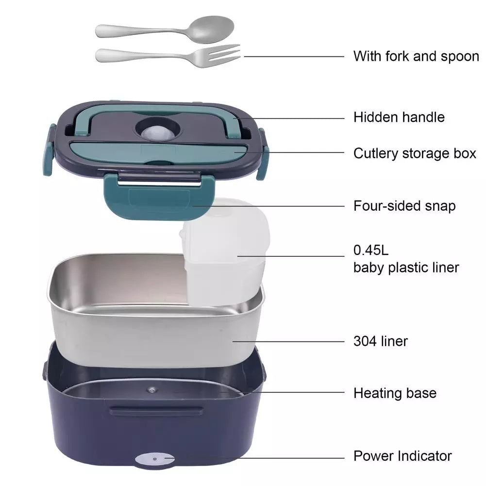 Heated Electric Lunch Box